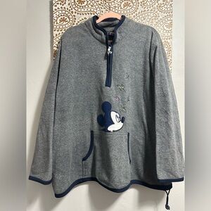 Vintage Mickey Unlimited Fleece Pullover with Mickey Mouse Design